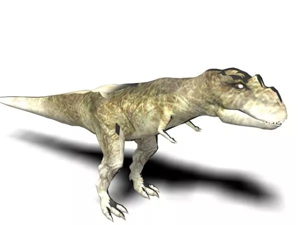 Low Poly Spinosaurus Dinosaur 3d model