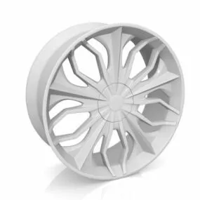 Aluminum Wheel 3d model