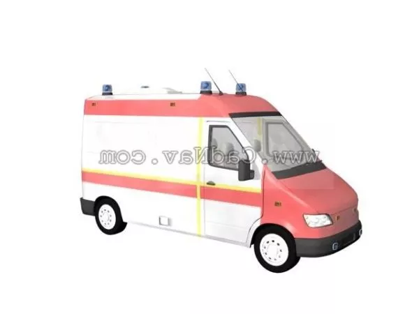 Ambulance 3d model Ambulance 3d model