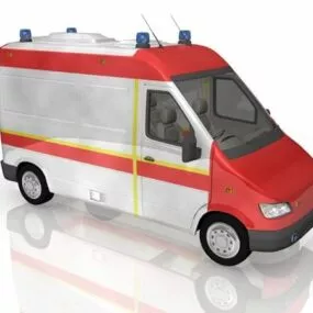 Ambulance Van 3d model