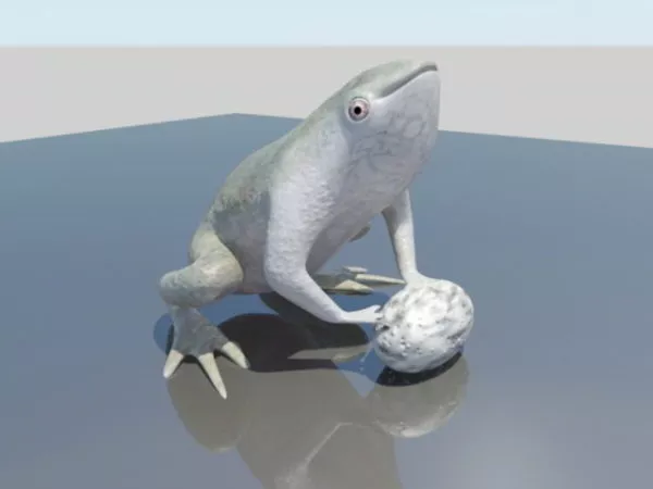 American Bullfrog 3d model American Bullfrog 3d model