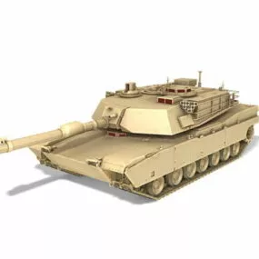 Usa M1 Abrams Tank 3d model