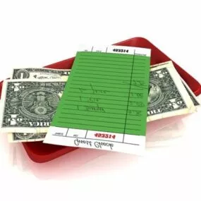 American Dollar Bills 3d model