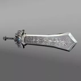 Ancient Broadsword 3d model
