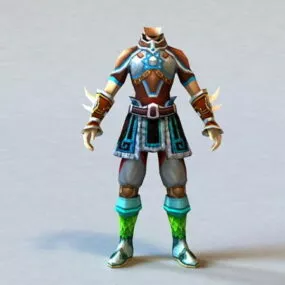 Ancient Chinese Armor 3d model