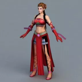 Ancient Chinese Dancer 3d model