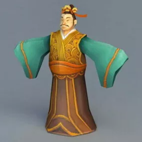 Ancient Chinese Landlord 3d model