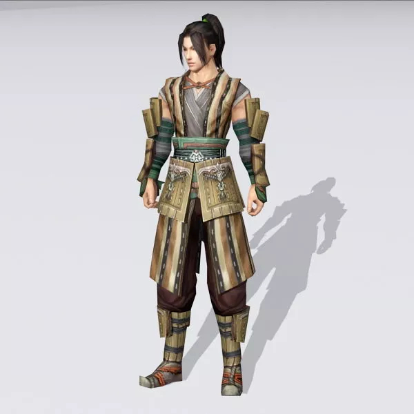 Ancient Chinese Martial Arts Master 3d model Ancient Chinese Martial Arts Master 3d model
