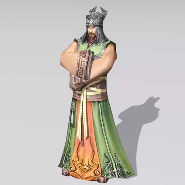 Ancient Chinese Merchant 3d model Ancient Chinese Merchant 3d model