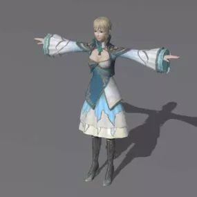 Ancient Chinese Women Beautiful 3d model