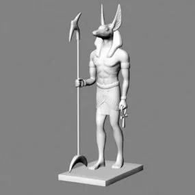 Ancient Egyptian Sculpture 3d model