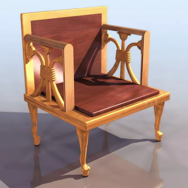 Egyptian Monolithic Stone 3d model