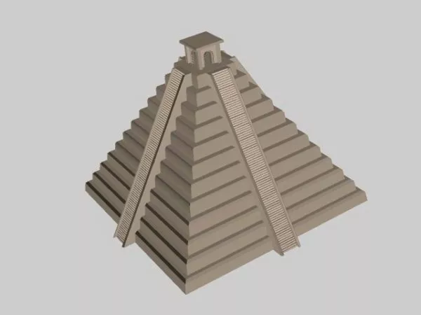 Temple Of Sucuriju Ancient Building 3d model