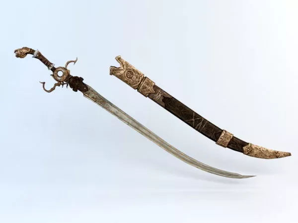Ancient Persian Sword 3d model Ancient Persian Sword 3d model