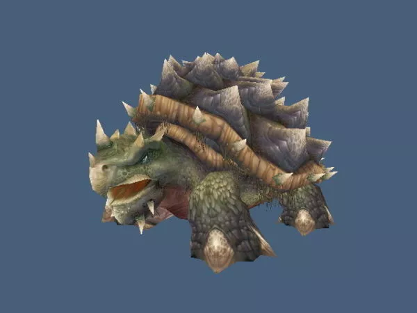 Sea Turtle Swimming 3d model