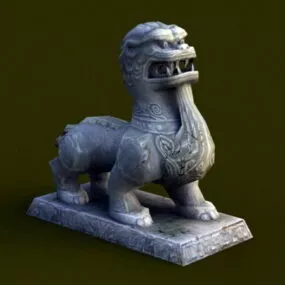 Ancient Stone Beast 3d model