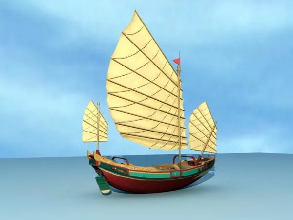 Ancient Tall Ship 3d model Ancient Tall Ship 3d model