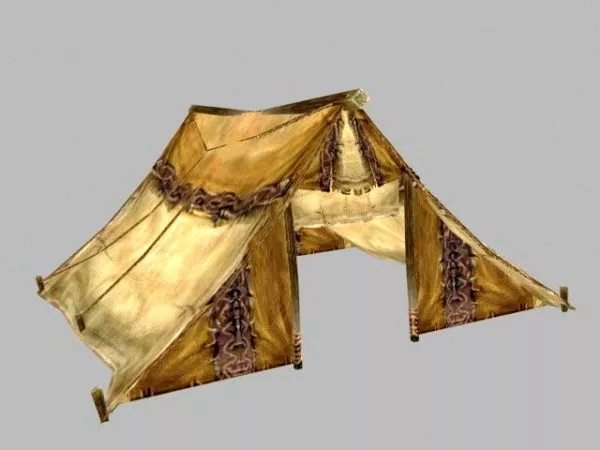 Ancient Command Tent 3d model