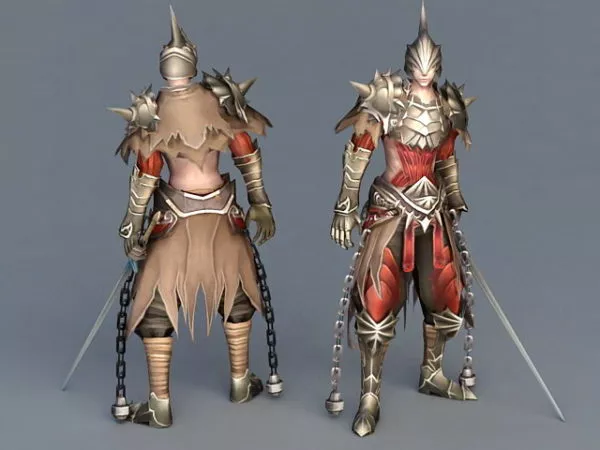 Fallout Warrior Armor 3d model