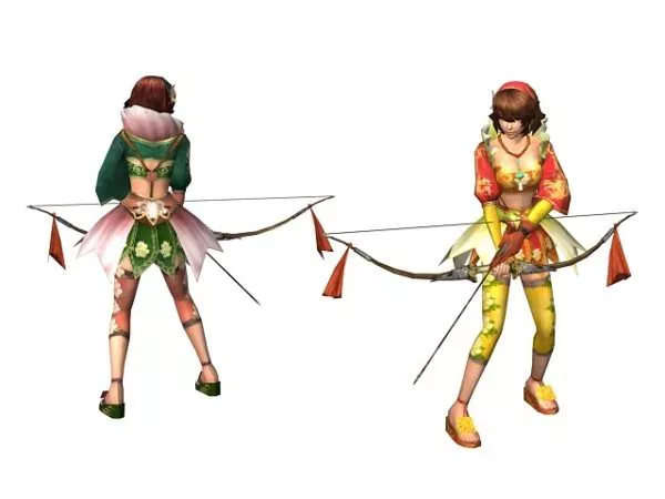 Ancient Chinese Female Character 3d model Ancient Chinese Female Character 3d model