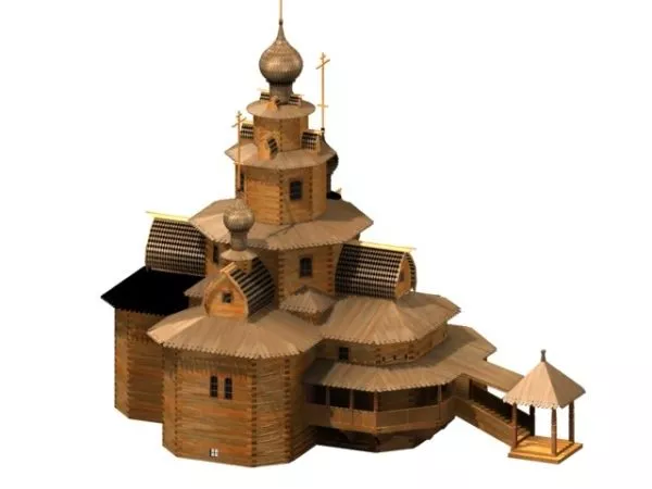 Gothic Tower 3d model