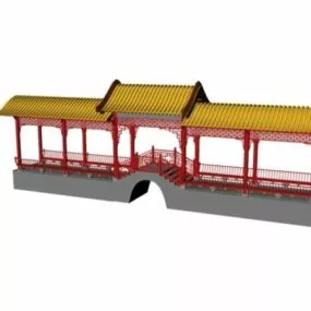 Ancient Landscape Architecture 3d model