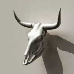 Animal Head Decor 3d model