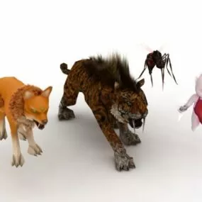 Animals & Monsters Character 3d model