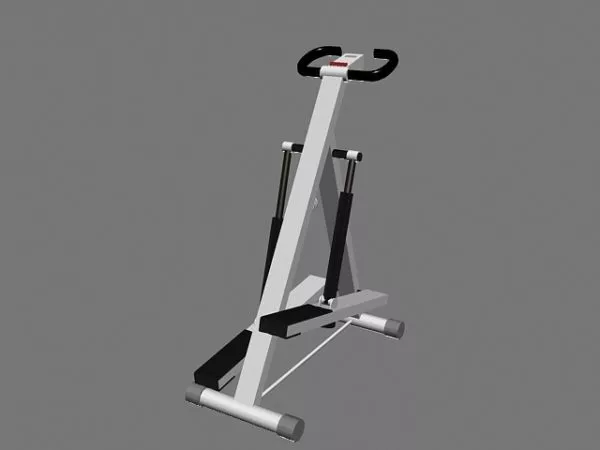 Animated Stepper Machine 3d model Animated Stepper Machine 3d model