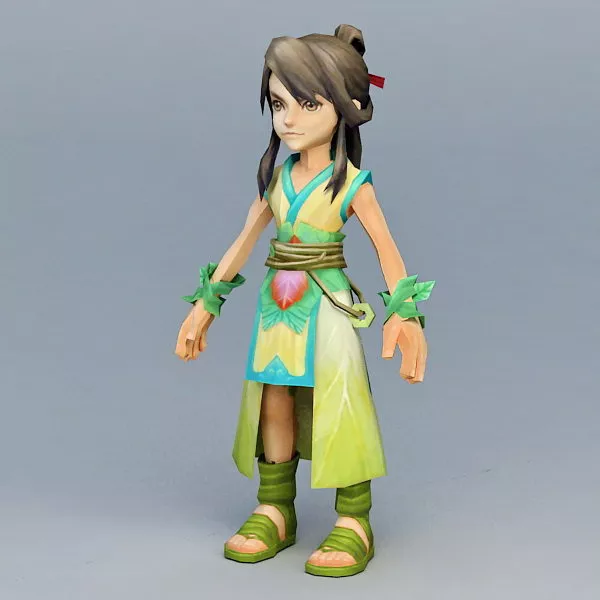 Doraemon Character 3d model