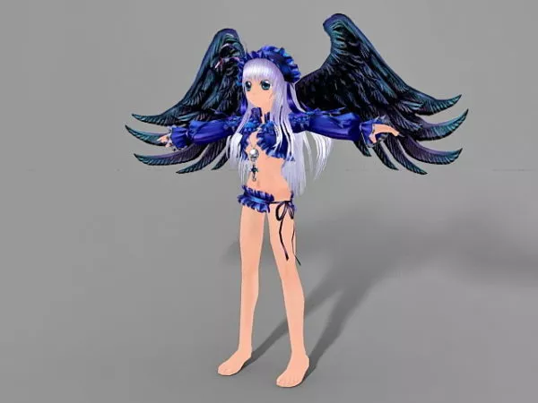 Anime Girl Substance Miku 3d model