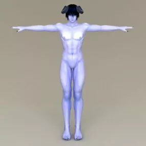 Anime Devil Guy 3d model