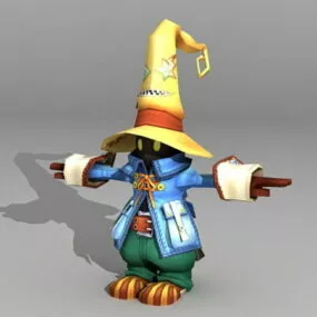 Anime Evil Clown 3d model