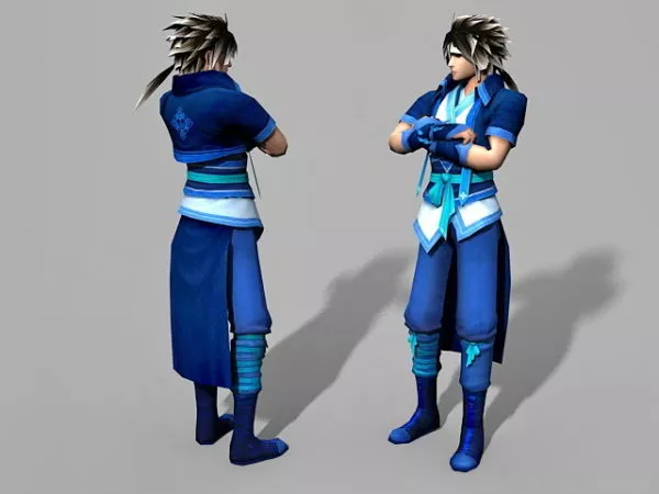 Alice Girl Anime Character 3d model
