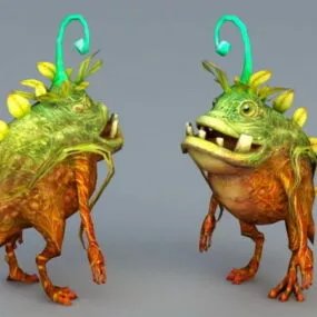 Anime Monster 3d model