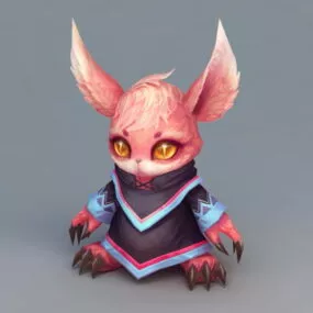 Anime Mouse Spirit 3d model