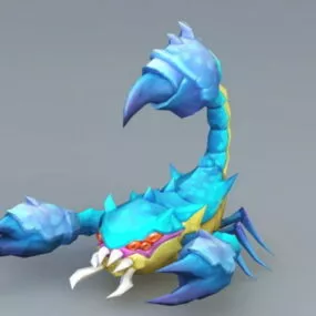 Anime Scorpion 3d model