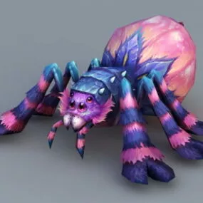 Anime Spider 3d model