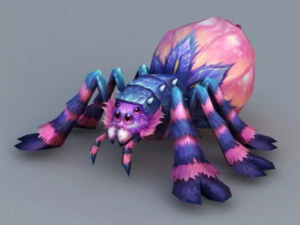 Bot Spider, Small Animal Robot 3d model