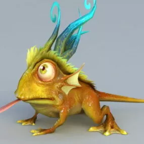 Anime Toad 3d model