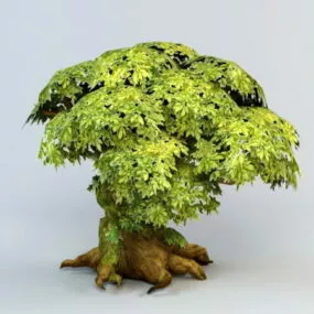 Anime Tree 3d model