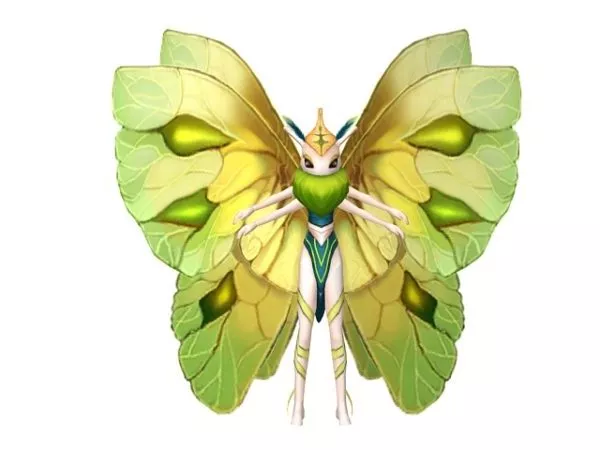Animated Butterfly With Rig 3d model