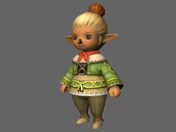Dragonball Character Goku 3d model