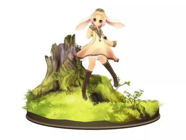 Ancient Female Character In Dress 3d model