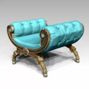 Antique Butterfly Stool 3d model