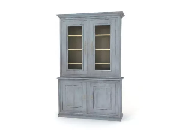 Bookshelf Vertical Decorative 3d model