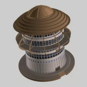 Antique Building 3d model
