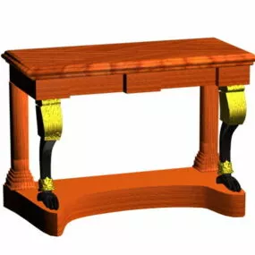 Antique Console Table 3d model