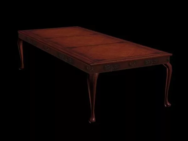 Antique Dining Table 3d model Antique Dining Table 3d model