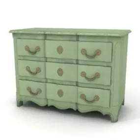 Furniture Antique Drawer For Dresser 3d model